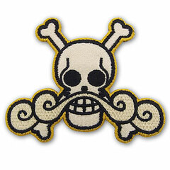 TV Anime ONE PIECE - Iron-on Patch: Roger Pirates