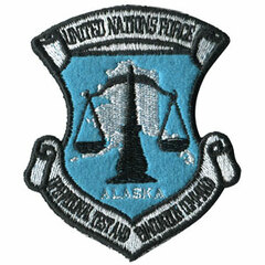 Muv-Luv Alternative Total Eclipse - Removable Patch: UN Forces Experimental Planning Corp Emblem