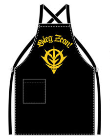 Mobile Suit Gundam - Sieg Zeon Apron / Black