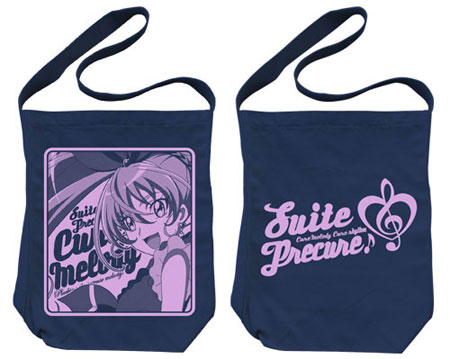 Suite PreCure Cure Melody Shoulder Tote Bag/ NAVY