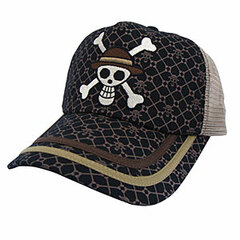 TV Anime ONE PIECE - Straw Hat Pirates Skull Monogram Cap/ BROWN