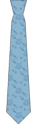 Walkure Romanze: Shoujo Kishi Monogatari - Print Necktie Celia/ Blue