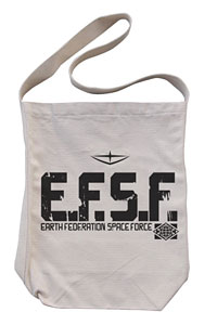 Mobile Suit Gundam - E.F.S.F. Shoulder Tote Bag/Natural