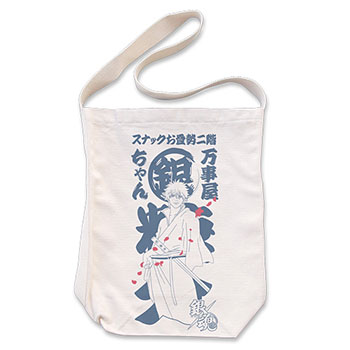 Gintama Gin-chan Shoulder Tote Bag/Natural