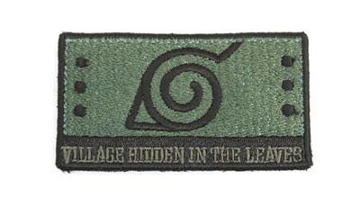 NARUTO Shippuden - Iron-on Patch: Konoha Gakure