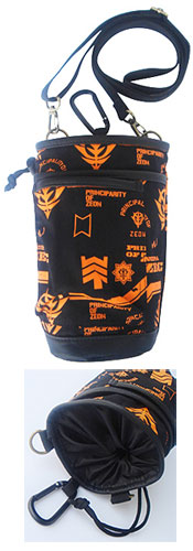 Mobile Suit Gundam Zeon Military Scissor Bag/Black