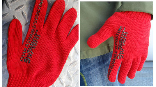 Mobile Suit Gundam Char Custom Gloves