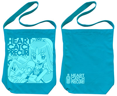 HeartCatch PreCure! Cure Marine Shoulder Tote Bag / Turqoise Blue
