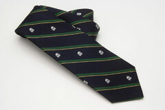 Star Wars Necktie 1 - NAVY/ GREEN  Clone Trooper Royal Crest Patterned