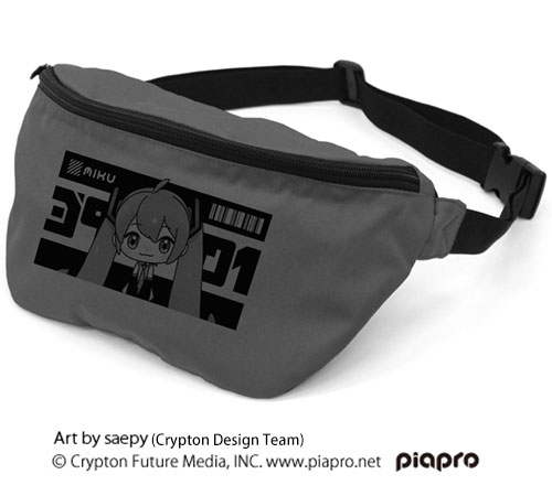 Hatsune Miku Sling Backpack saepy Ver./HEATHER CHARCOAL