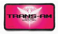 Mobile Suit Gundam 00 - Trans-am Full Color Removable Patch