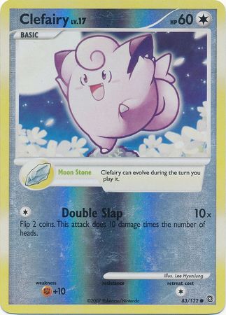 Clefairy - 83/132 - Common - Reverse Holo