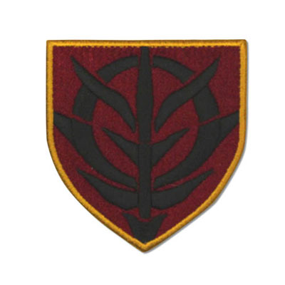 Mobile Suit Gundam - Removable Patch: Zeon Stencil Mark