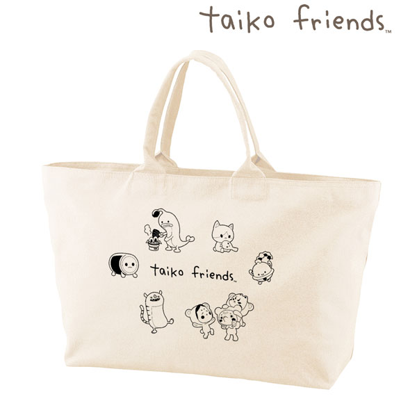 Taiko no Tatsujin BIG Zipper Tote Bag
