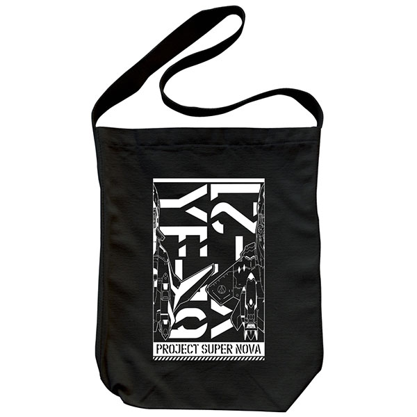 Macross Plus YF-19/YF-21 Shoulder Tote Bag /BLACK