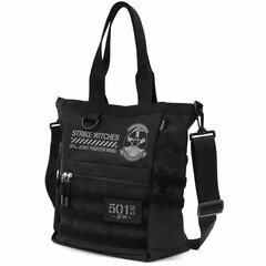 Strike Witches ROAD to BERLIN 501st Joint Fighter Wing Functional Tote Bag /BLACK