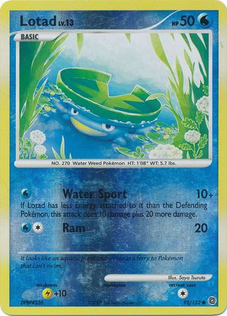 Lotad - 92/132 - Common - Reverse Holo