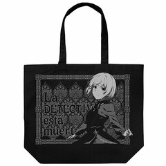 The Detective is Already Dead. Siesta Large Tote Bag /BLACK
