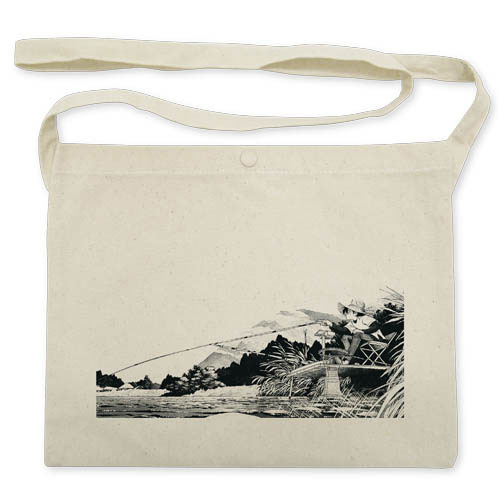 Tsurikichi Sanpei Musette Bag /NATURAL