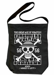 TV Anime ONE PIECE - Straw Hat Pirate Crew Shoulder Tote Bag/ Black