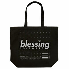 Saekano: How to Raise a Boring Girlfriend Flat - blessing software Large Tote Bag / Black