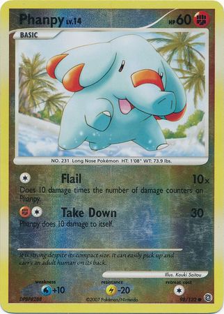 Phanpy - 98/132 - Common - Reverse Holo