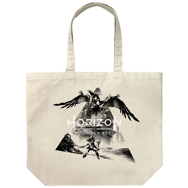 Horizon Forbidden West Large Tote Bag /NATURAL
