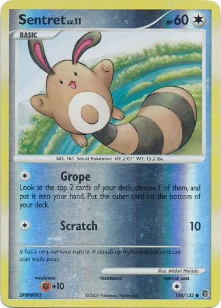 Sentret - 104/132 - Common - Reverse Holo