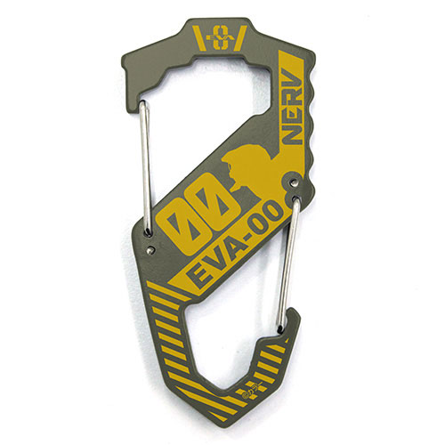 EVANGELION EVA-00 Carabiner S-shaped/MOSS