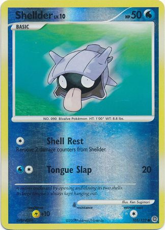 Shellder - 105/132 - Common - Reverse Holo