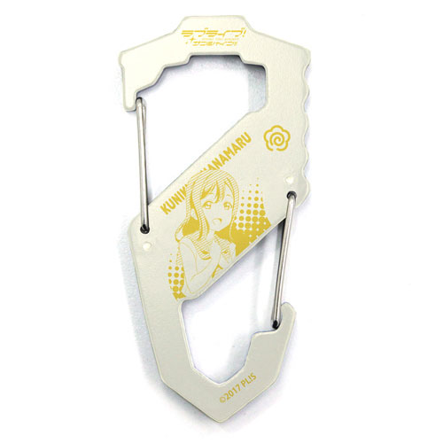 Love Live! Sunshine!! Hanamaru Kunikida Carabiner S-shaped/WHITE