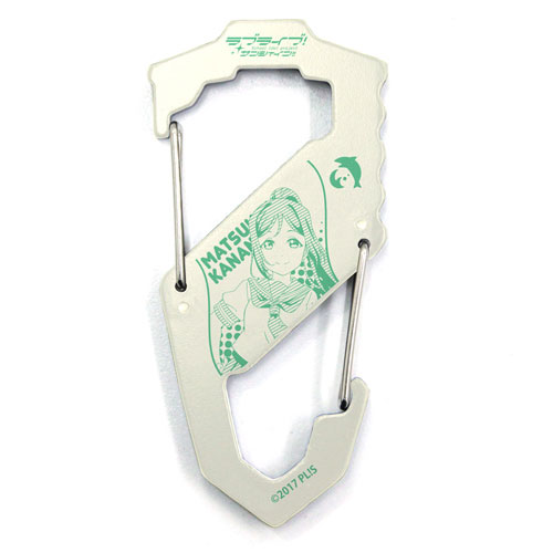 Love Live! Sunshine!! Kanan Matsuura Carabiner S-shaped/WHITE