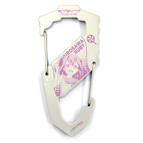 Love Live! Sunshine!! Ruby Kurosawa Carabiner S-shaped/WHITE