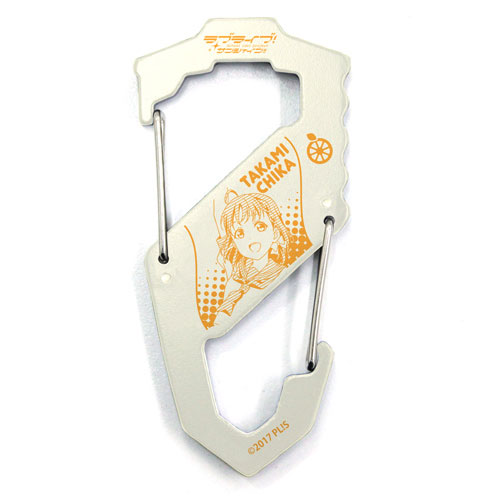 Love Live! Sunshine!! Chika Takami Carabiner S-shaped/WHITE