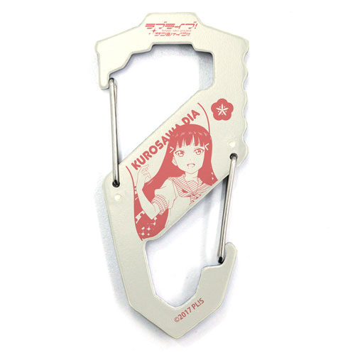 Love Live! Sunshine!! Dia Kurosawa Carabiner S-shaped/WHITE