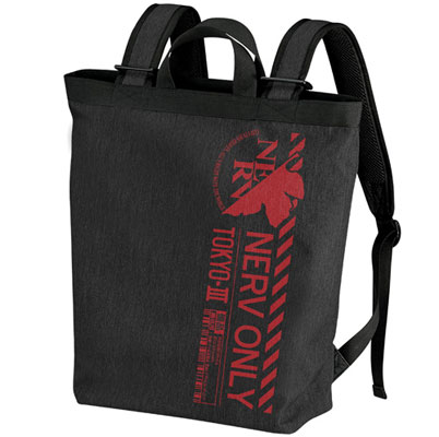EVANGELION - NERV 2way Backpack / BLACK