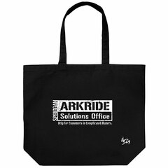 The Legend of Heroes: Kuro no Kiseki Arkride Resolution Office Large Tote Bag /BLACK