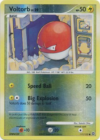 Voltorb - 117/132 - Common - Reverse Holo