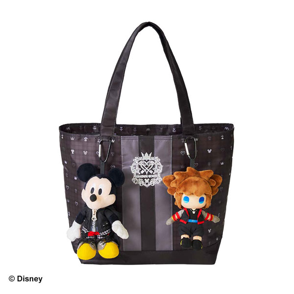 Kingdom Hearts / Tote Bag w/Plush