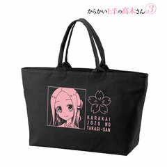 Teasing Master Takagi-san 3 New Illustration Takagi-san Cherry Blossom Japanese Outfit ver. BIG Zip Tote Bag