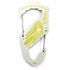 Love Live! Nijigasaki High School Idol Club Kasumi Nakasu Carabiner S-shaped/WHITE