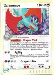 Salamence - 10/97 - Holo Rare - Reverse Holo