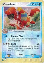 Crawdaunt - 13/97 - Rare - Reverse Holo