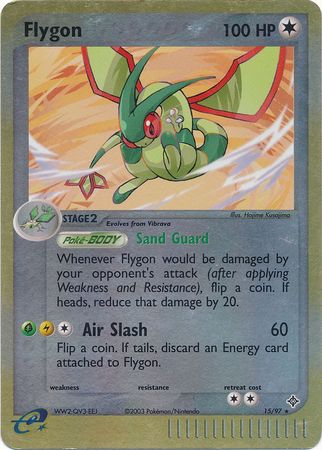 Flygon - 15/97 - Rare - Reverse Holo