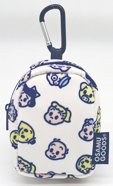 OSAMU GOODS - OSAMU Carabiner Pouch Face Design BL
