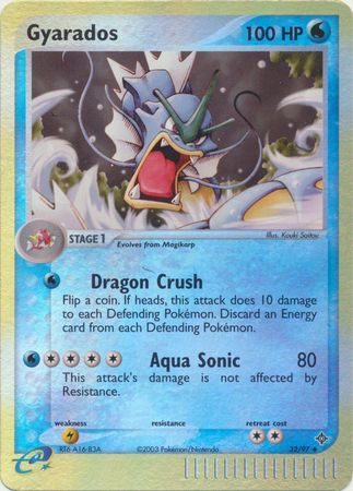 Gyarados - 32/97 - Uncommon - Reverse Holo