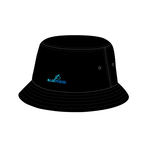 Blue Period Bucket Hat Black