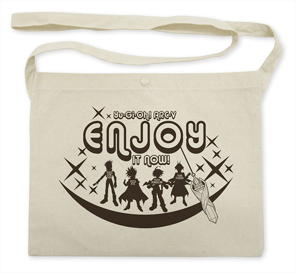 Yu-Gi-Oh! ARC-V Yuya & Yuto & Yugo & Yuri Musette Bag /NATURAL