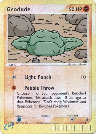 Geodude - 55/97 - Common - Reverse Holo