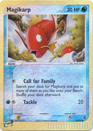 Magikarp - 60/97 - Common - Reverse Holo